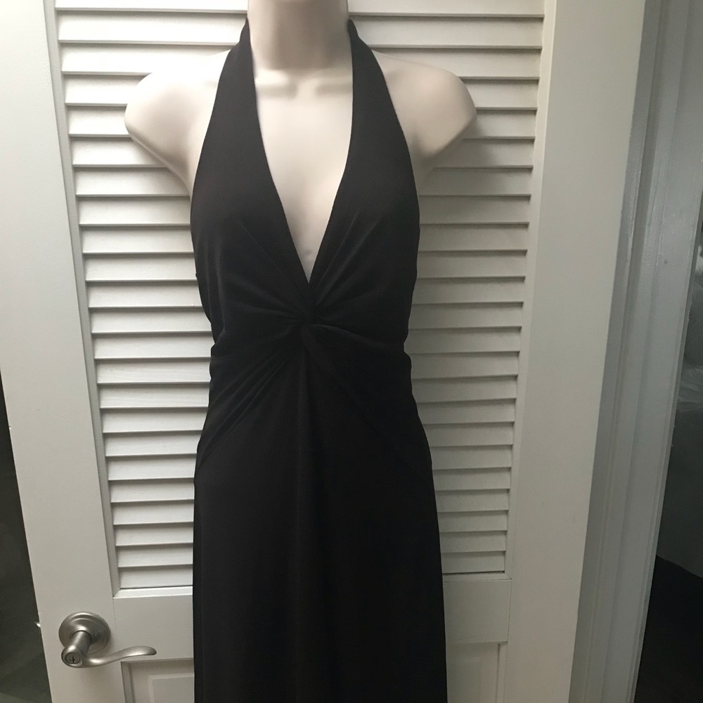 Laundry shelli segal asymmetrical halter dress 8